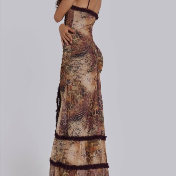 NWT JADED LONDON FATALE MAXI DRESS - Picture 2 of 3